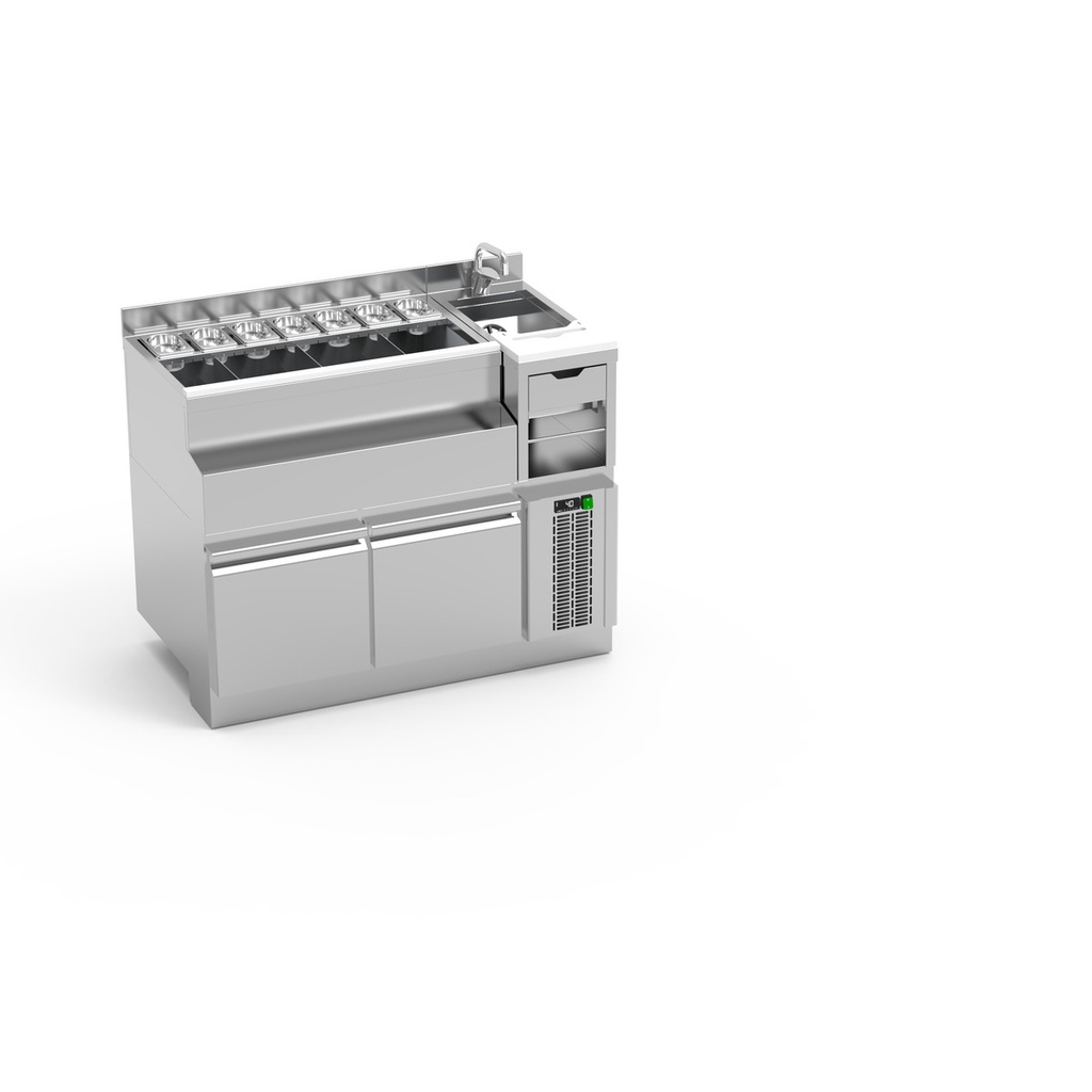 Bar Lynx module réfrigéré mixologie - ERATOS - LMRM-120I