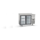 Arrière bar 600 (+) - 2 p. vitr. et 2 tir. neutres - CORECO - FMRV-150