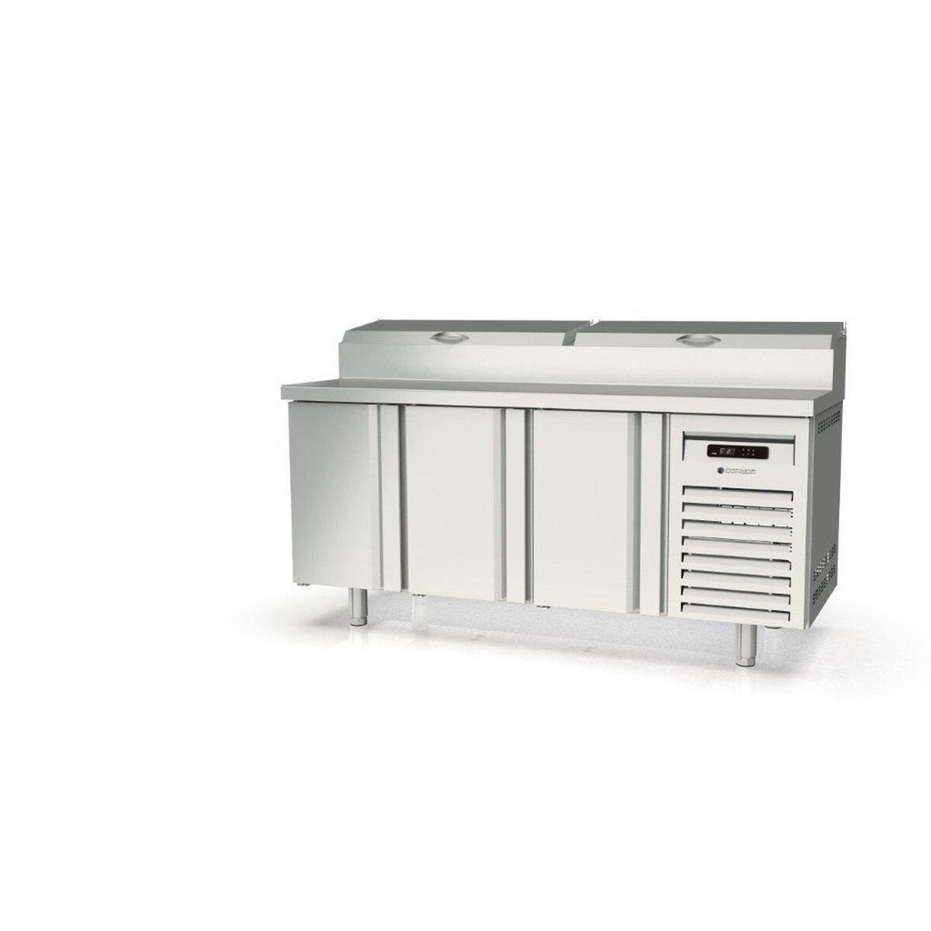 [MFEI70-180-1/6] Meuble de préparation 700 positif - 3 portes - CORECO - MFEI70-180-1/6