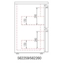 Kit tiroir pour meuble 530 - Snack bar - CORECO - 562259