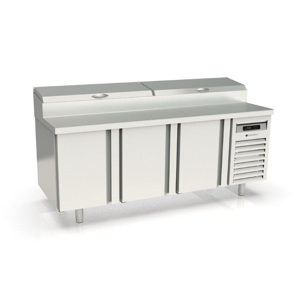 Meuble de préparation 800 positif - 3 portes - CORECO - MFEI80-200