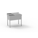 Plonge standard série 600 en inox - ERATOS - FGB-106/11D