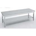 Table soubassement centrale série 700 en inox - ERATOS - MCBD70-70