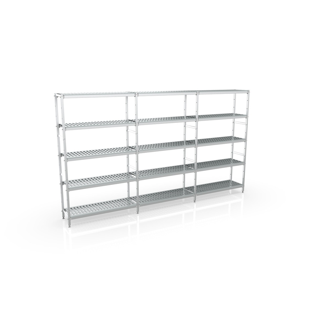 Rayonnage linéaire 4260x1970x400 5 niv - CORECO - L397