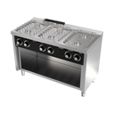 Fourneau "basic" 6 feux vifs s/600 sur placard - HR FAINCA - CB6F600E