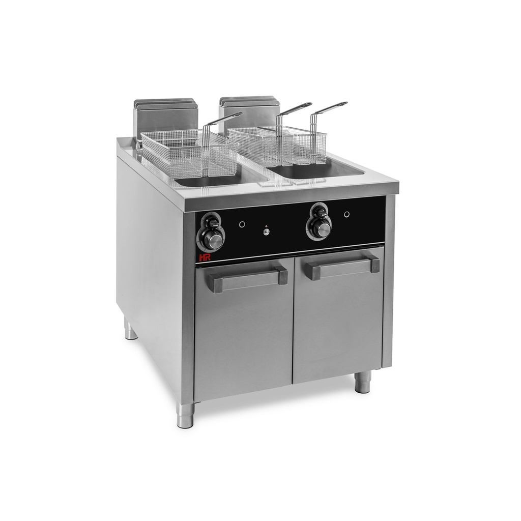 Friteuse 20L + 20L Série 900 sur placard - HR FAINCA - FDG20L20L900E