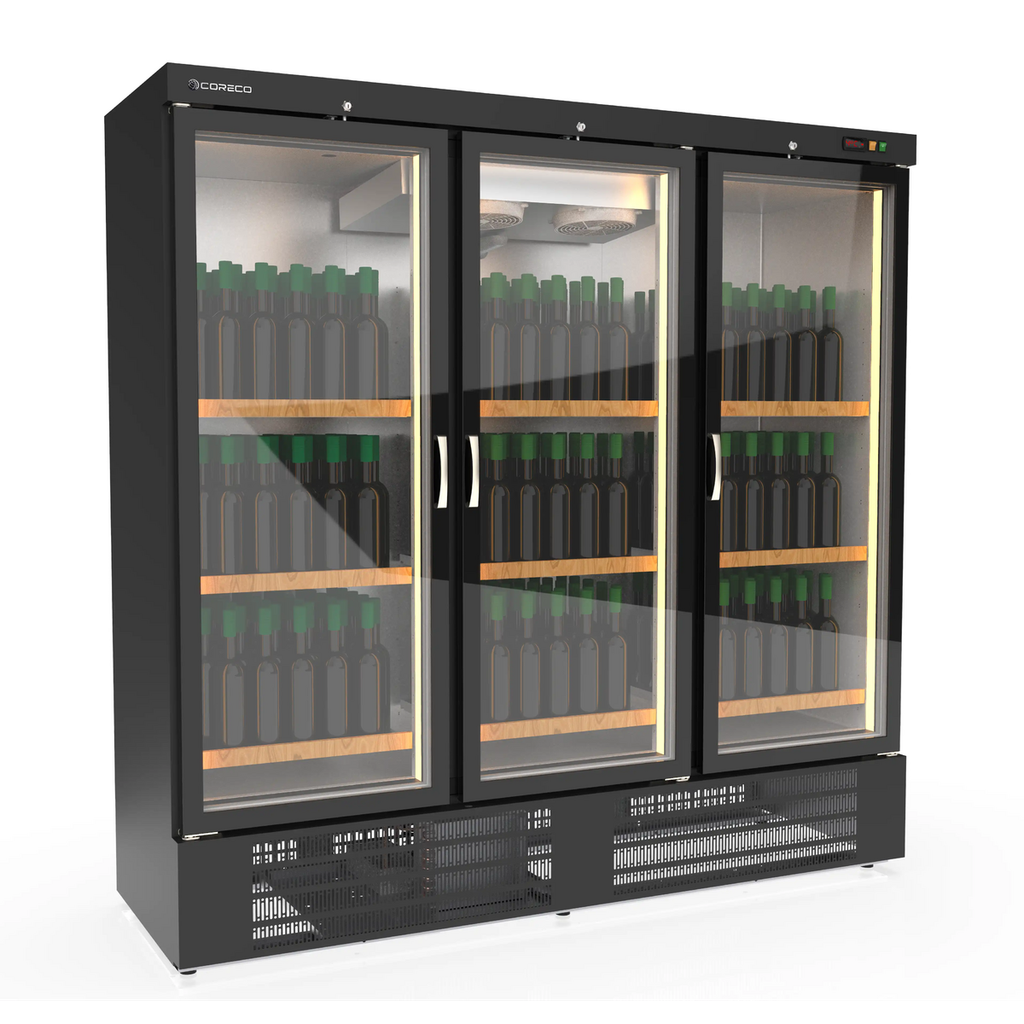 Armoire à vin mono-température 3 portes - CORECO - EBRW-2003-NI