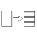 Kit tiroir pour meuble 600 MRS/MCS - CORECO - 561571