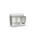 Meuble saladette 700 positif - 3 portes - CORECO - MFP-140