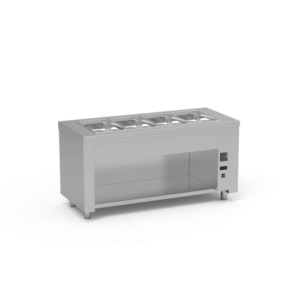 Meuble bain-marie ventilé sans réserve - ERATOS - SBVA-160