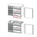 Kit pour empiler deux MR 399 - ITV - 8035