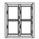 Armoire Froide Démontable positive 4 portillons - CORECO - AFD-2R-C