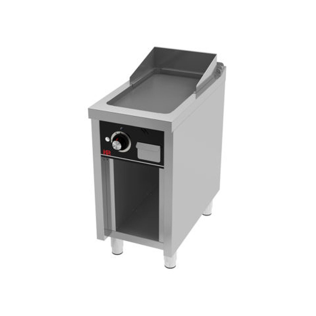 Fry-top 750  acier rectifié 400 sur placard - HR FAINCA - FT7504E