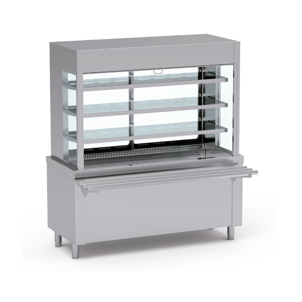 Meuble avec vitrine et cuve sans réserve - ERATOS - SIVPPN-160