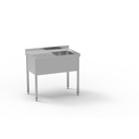 Plonge standard série 600 en inox - ERATOS - FGB-106/11I