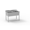 Plonge standard série 700 en inox - ERATOS - FGB-127/20