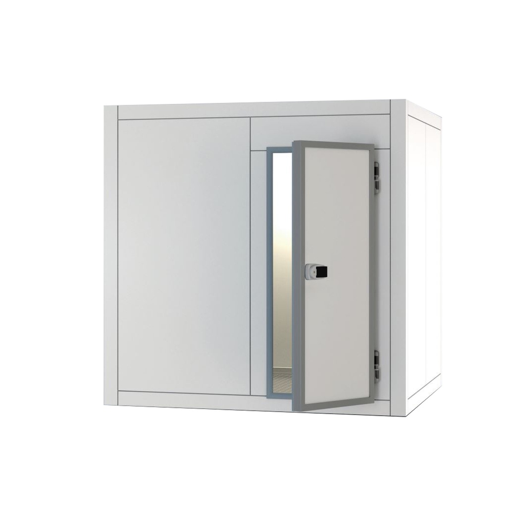 Chambre froide épaisseur 80 sans sol dimension  1990x3790x2265 - CORECO - D13R-199379BS