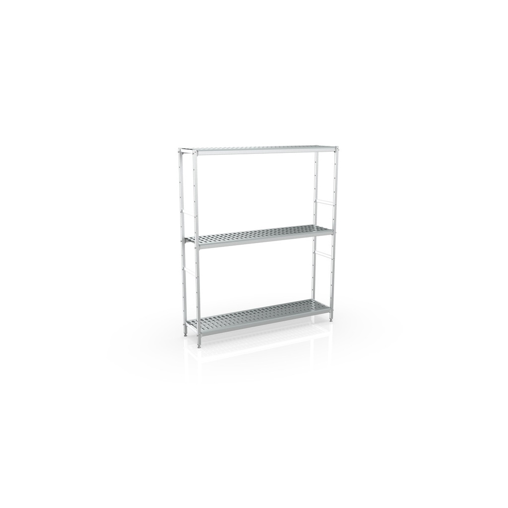 Rayonnage linéaire 1390x1670x400 3 niv - CORECO - L1300-4M3