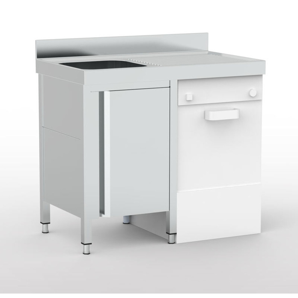 [FMLM-127/11-D] Plonge lave-vaisselle incorporé - ERATOS - FMLM-127/11-D