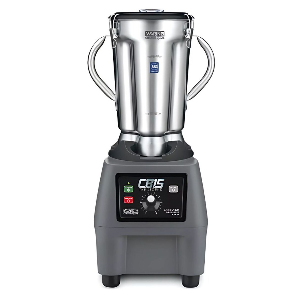 Blender de cuisine à vitesse variable - Bol 4 L en inox - WARING - CB15VE