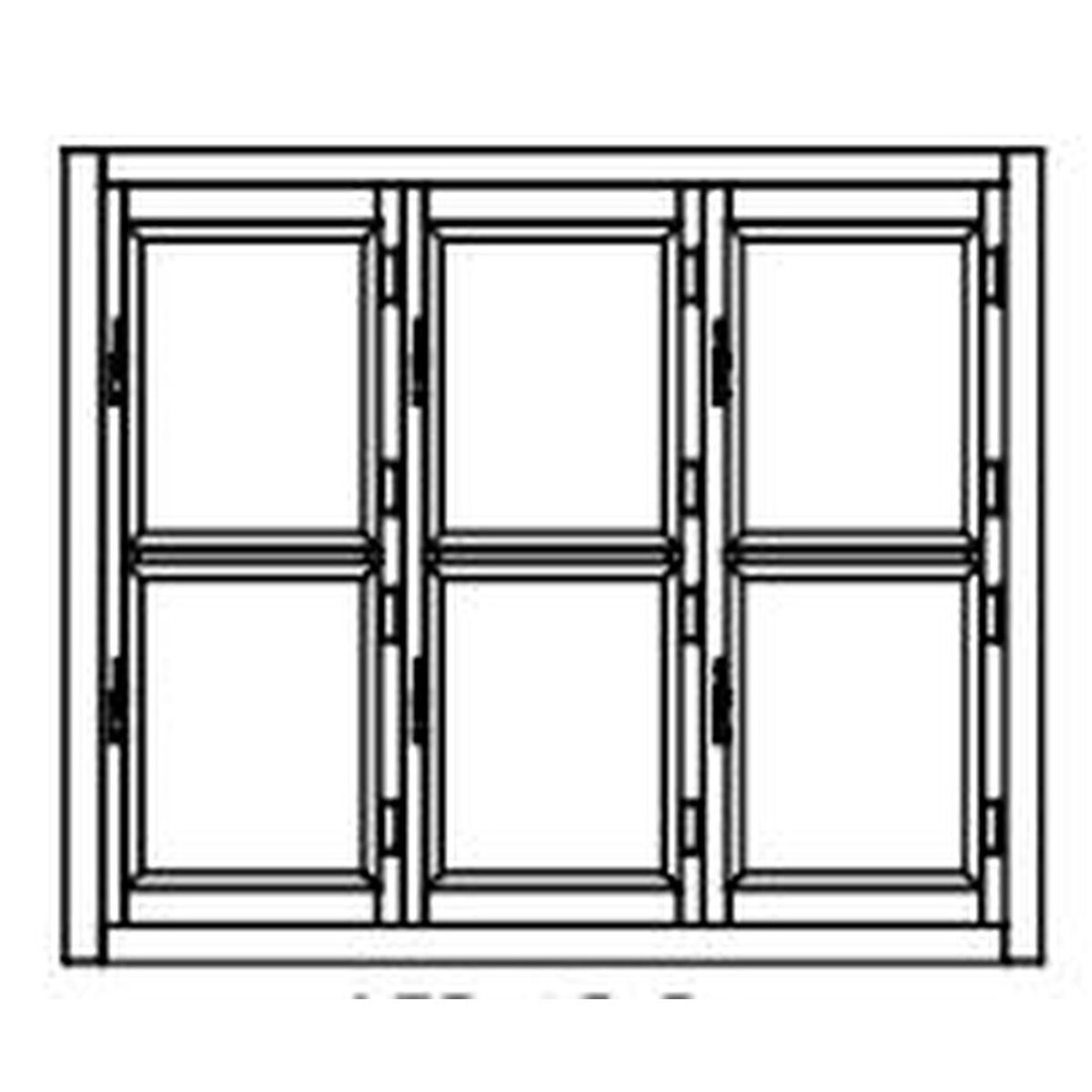 Armoire Froide Démontable positive 6 portillons - CORECO - AFD-3R-D