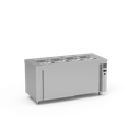 Meuble bain-marie ventilé avec réserve neutre - ERATOS - SBVN-200