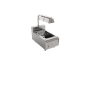 Poste de salage à poser avec lampe chauffante - MIRROR - SALTSST