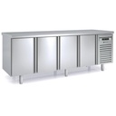 Meuble 700 positif traversant - 4+4 portes pleines - CORECO - MFCG-250