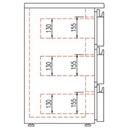 Kit tiroir pour meuble 530 - Snack bar - CORECO - 562472