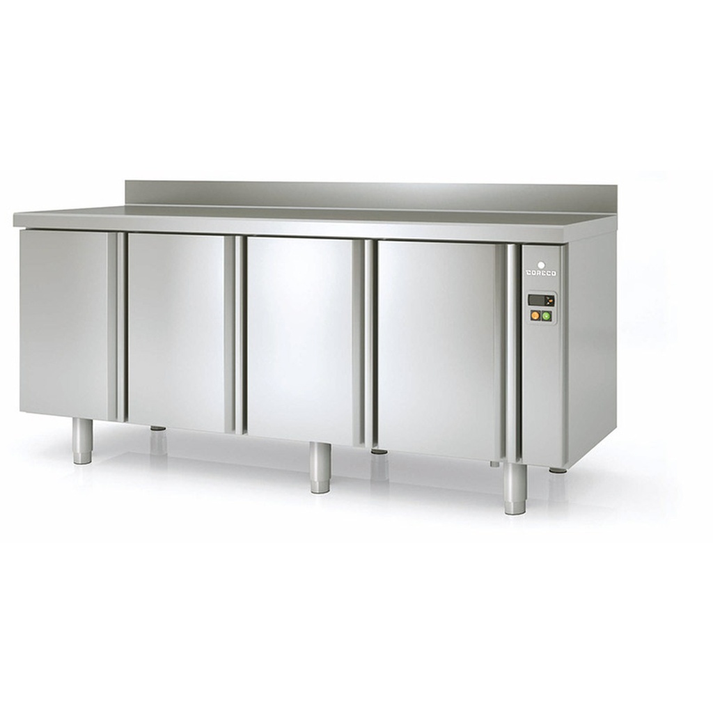 Meuble 700 négatif groupe à distance 4 p. pleines - CORECO - MCGP-220