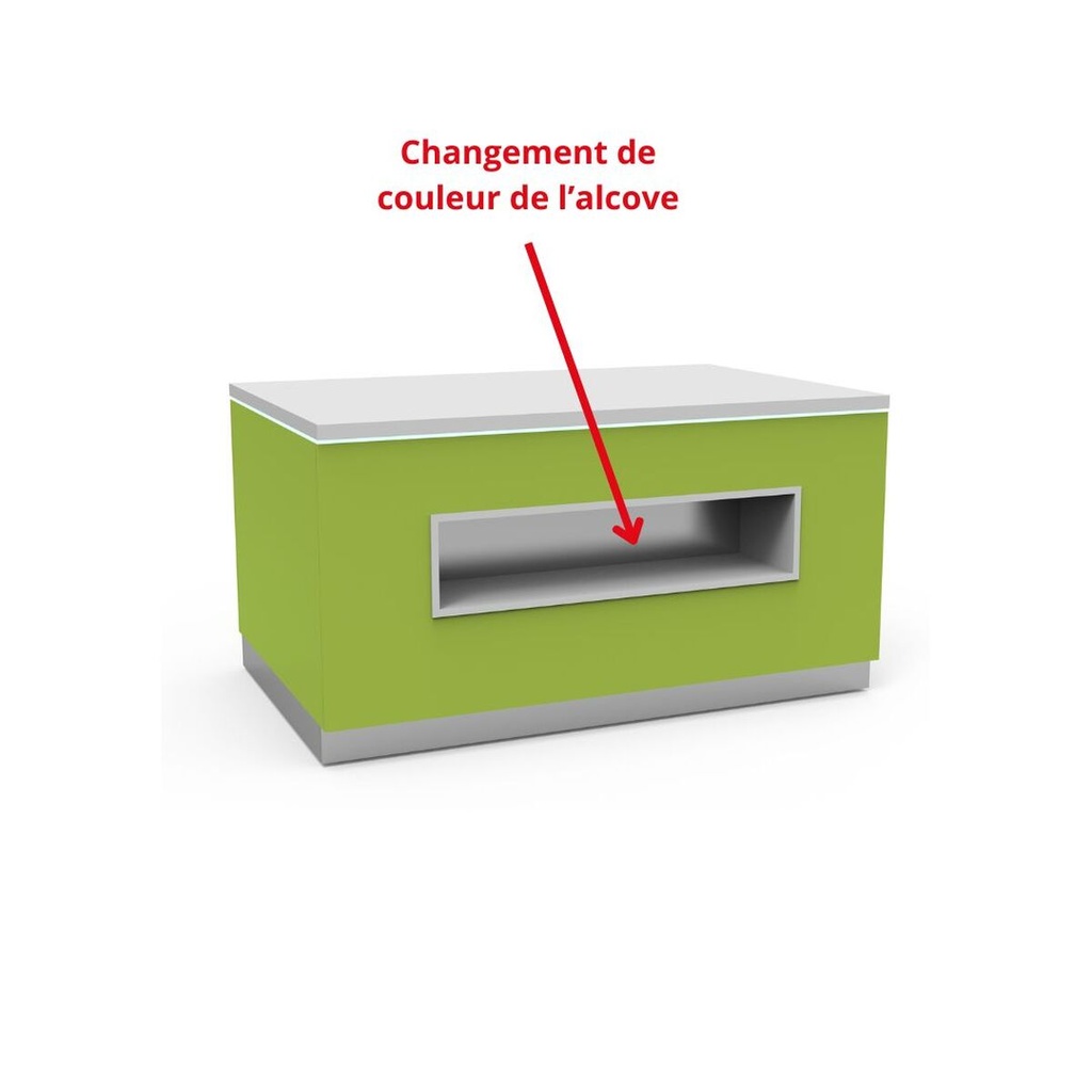 Décoration alcôve pour buffet modulaire - ERATOS - BCE11-5GN