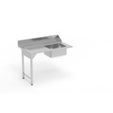 Table de pré lavage avec bac - ERATOS - MPS-120I