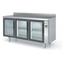 Meuble 600 positif sans groupe 3 p. vitrées - CORECO - MRSPV-170