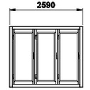 Armoire Froide Démontable positive 3 portes - CORECO - AFD-3R-A