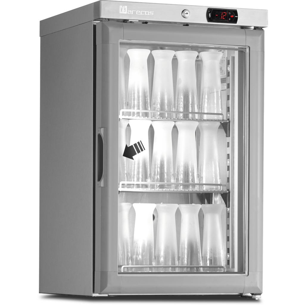 Givreur à verre - température négative (-10/-14°C) - extérieur inox - Volume : 50L - MARECOS - ACE-66-CS-A-PV