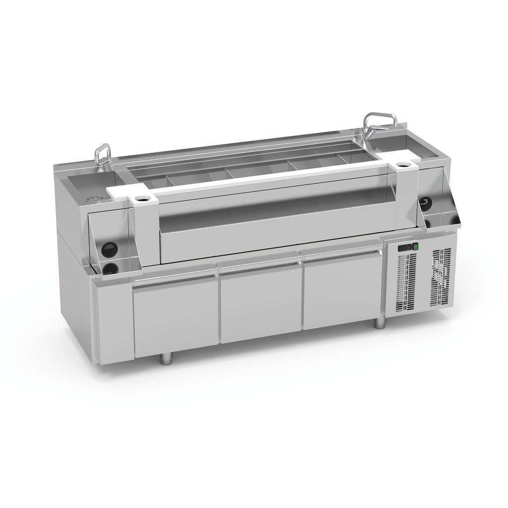 Meuble cocktail réfrigéré - ERATOS - MCR-200