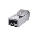 Fry-Top 400 chromée de table - HR FAINCA - FTE9004SCR
