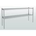 Etagère supérieure pour table inox - ERATOS - ESD-152