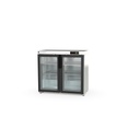 Arrière-bar positif H.850 2 p. vitrées battantes - CORECO - ERH-250-LI