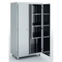 Armoire d'entretien en inox - Portes battantes - ERATOS - APL-100