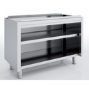 Meuble neutre mural - Côté ouvert - ERATOS - MNA70-200