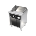 Fry top électrique 600 sur placard 600 chromée - HR FAINCA - FTE6006ECR