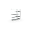 Rayonnage d'angle 2880x1970x500 5 niv - CORECO - A804