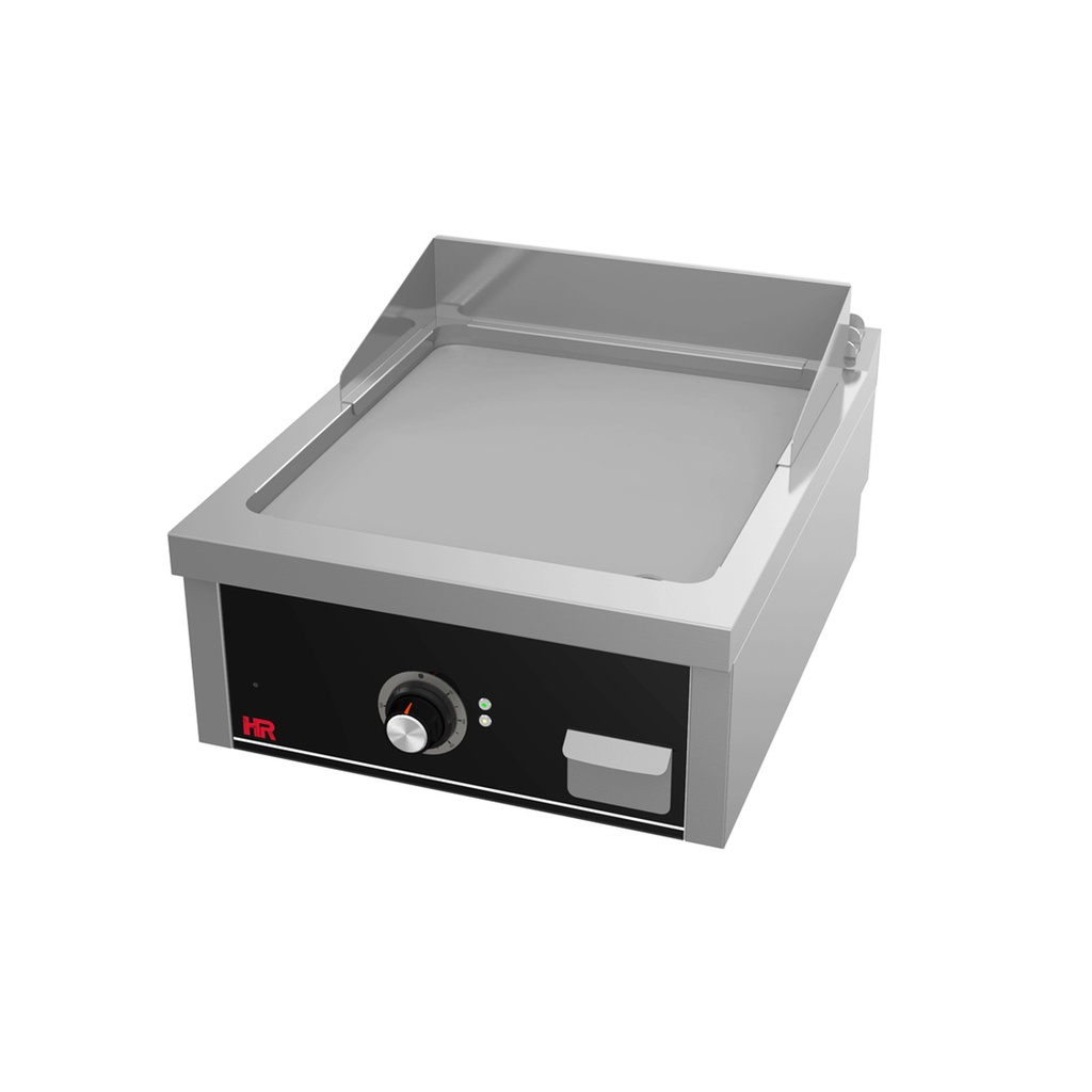 Fry top électrique 600 á poser  750 acier rectifié - HR FAINCA - FTE7506S