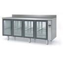 Meuble 700 positif sans groupe 4 p. vitrées - CORECO - MRGPV-220