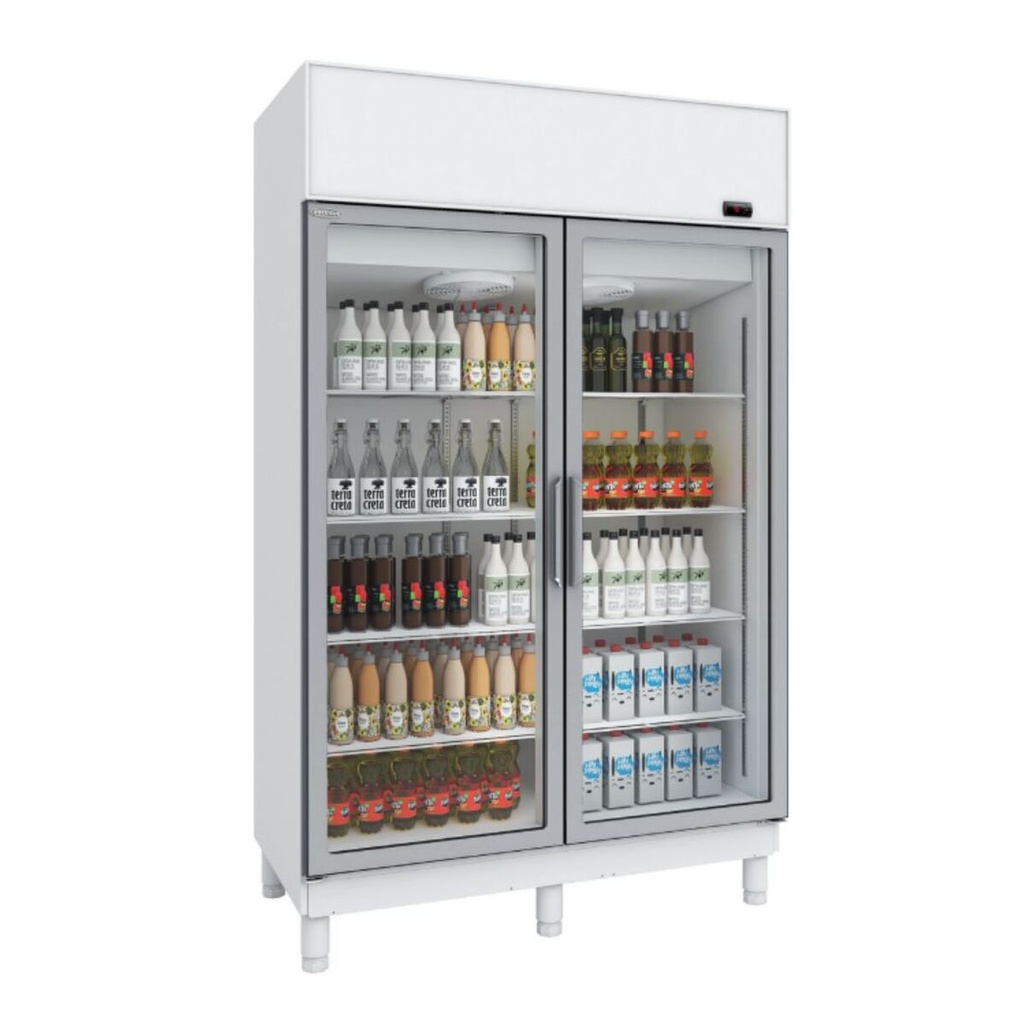 Armoire d'exposition positive 2 portes - DOCRILUC - AGPA-125