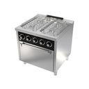 Fourneau "basic" 4 feux vifs s/750  avec four á gaz - HR FAINCA - CB4F750H