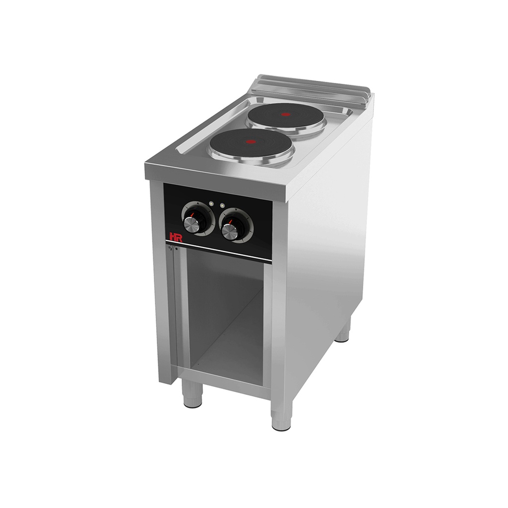 Fourneau électrique 2 plaques s/750 sur placard - HR FAINCA - CE2P750E