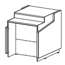 Meuble caisse droit pour gamme CVE-9 et CVEP-9-RC - DOCRILUC - MCVE-9-8-RC-DIS