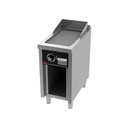 Fry top électrique 400 sur placard 750 acier rectifié - HR FAINCA - FTE7504E